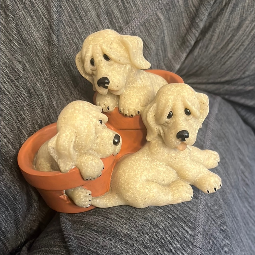 Quarry Critters Adorable Puppy Figurine Set